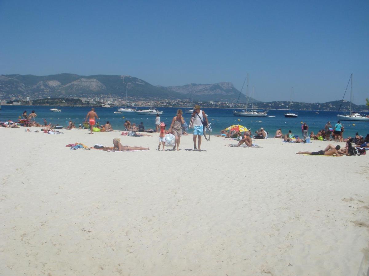 Petite Etoile De Mer - Studio Hyper Equipe A 150M D'Une Plage De Sable Fin Grande Terrasse Presqu'Ile De Charme Apartment Saint-Mandrier-sur-Mer Exterior foto